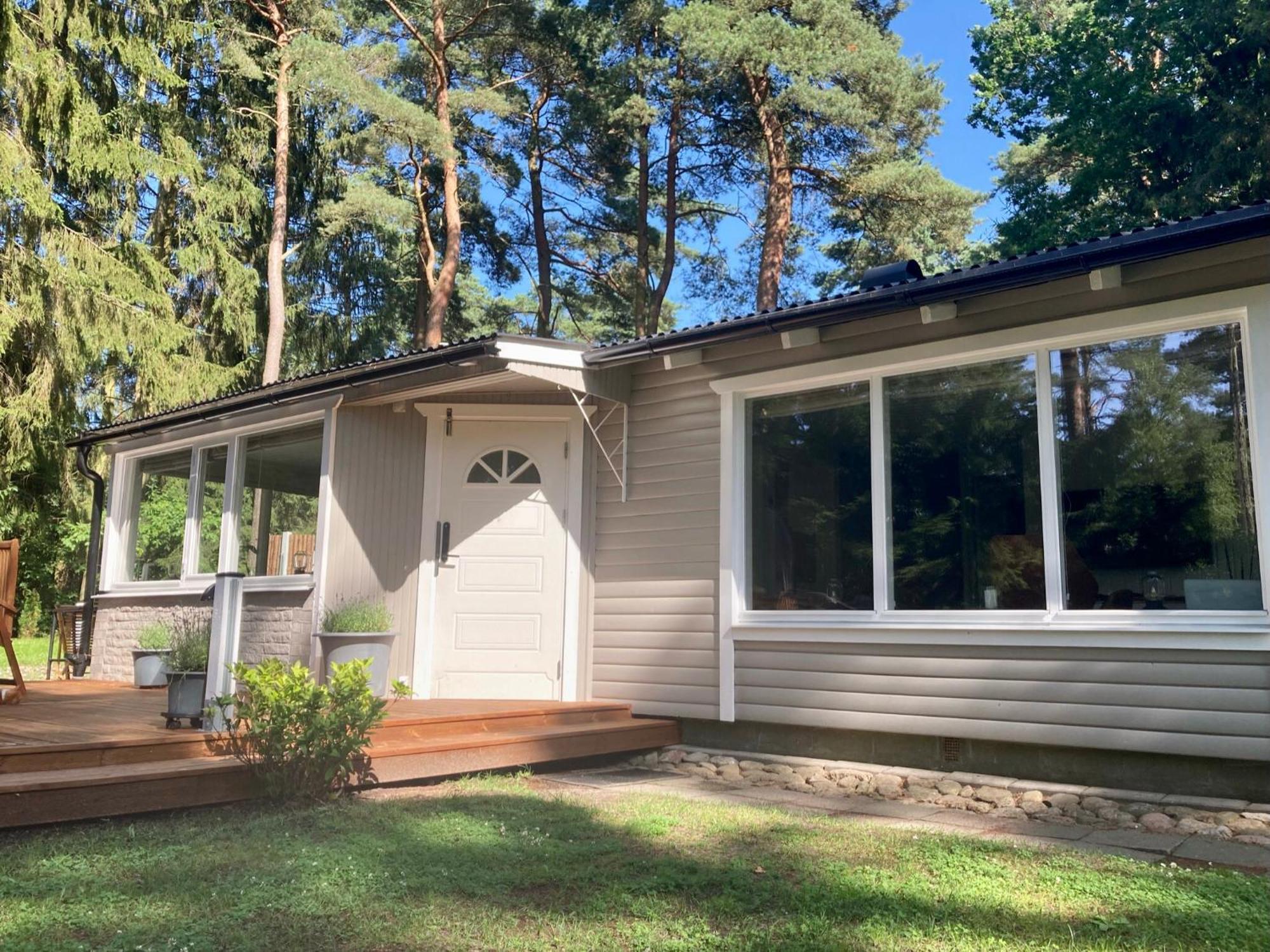 Villa Nordic Relax House - Woodhouse à Sjöbo Extérieur photo