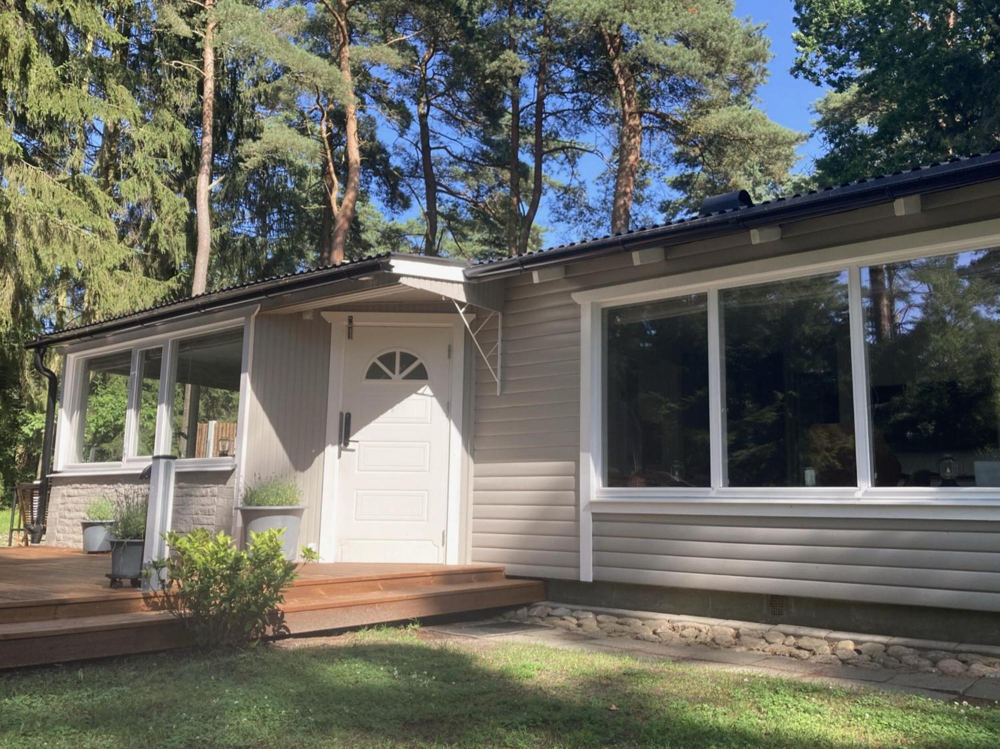 Villa Nordic Relax House - Woodhouse à Sjöbo Extérieur photo